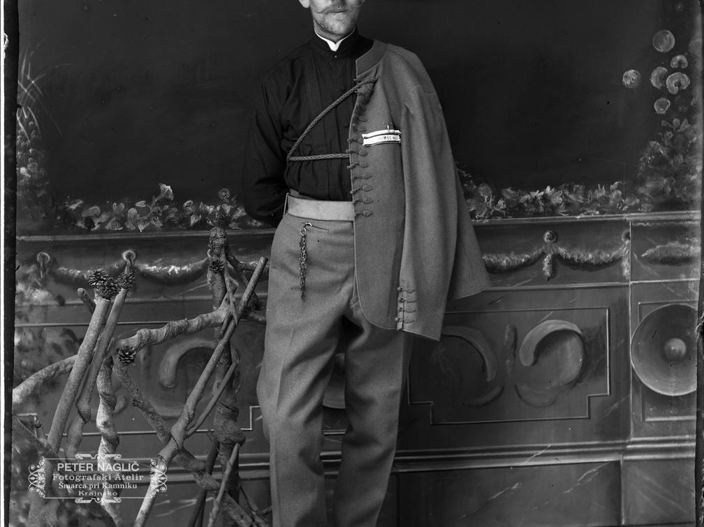 Peter Naglič v orlovskem kroju leta 1910 - Naglic161