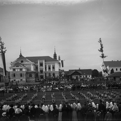 Nastop Orlov na prireditvi ob blagoslovu Prosvetnega doma v Domžalah leta 1910 - Naglic 1284