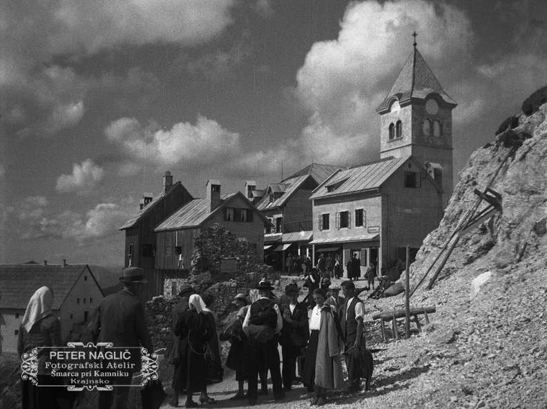 Veliko slovensko romanje na sv. Višarje v organizaciji Katoliške akcije leta 1933 - F 1933 1 8A 010
