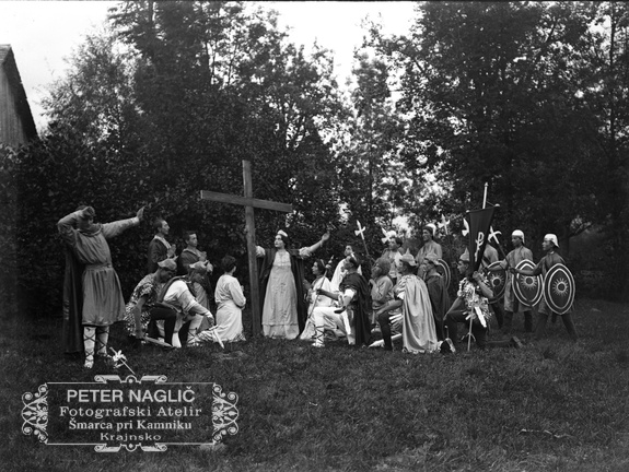 Prizor iz igre V tem znamenju boš zmagal iz leta 1910 - naglic790 