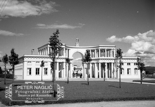 Pokopališče Žale na dan otvoritve leta 1940 - F_1940_1_9_004