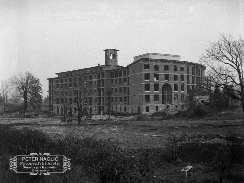 Gradnja Baragovega semenišča leta 1939 - F_1939_1_36_016
