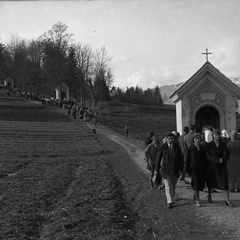 Obisk Kalvarije v Kamniku v postnem času 19.3. 1933 - F 1933 1 4 010 