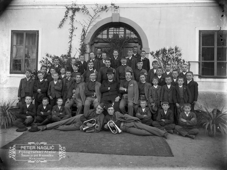 Orli v Stožicah okoli leta 1910 - Naglic RA 496