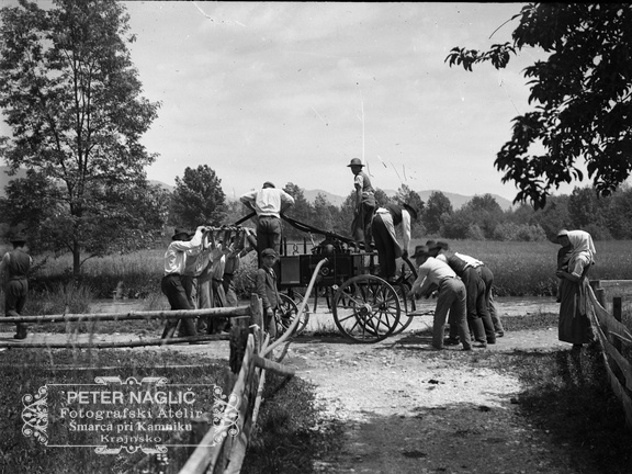 Požar pri Bidru v Šmarci leta 1912 - naglic483 