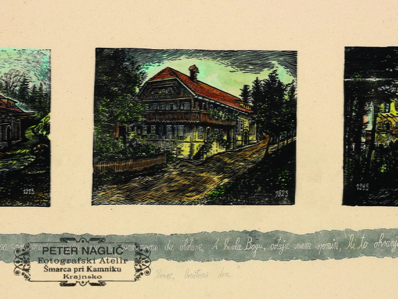 Miha Erič - Homec, Prosvetni dom 1915, 1925, 1945 - 2022