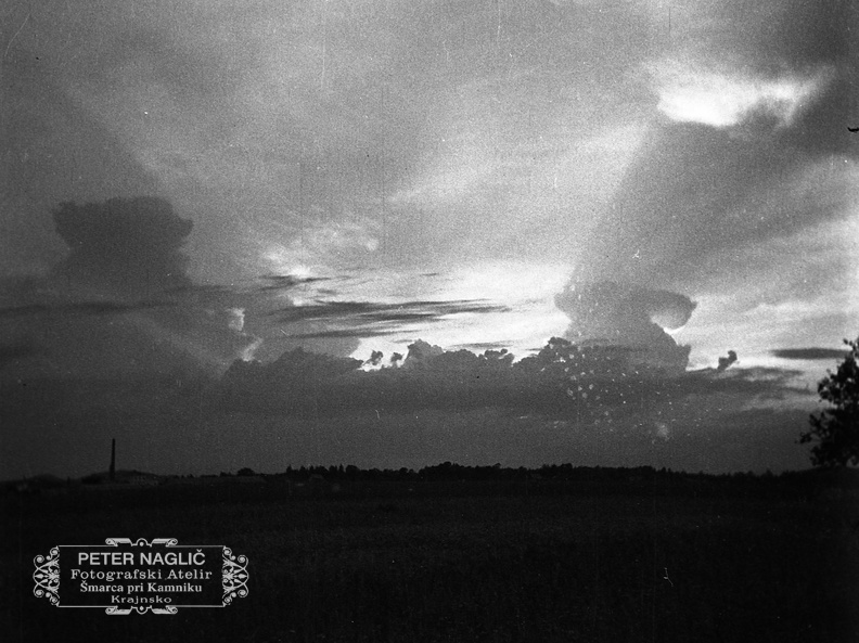 Sončni zahod Groblje leta 1937 - F 1937 1 19 001