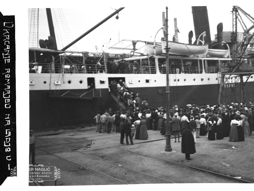 Trst - vkrcavanje na ladjo Tirol - Jeruzalem003