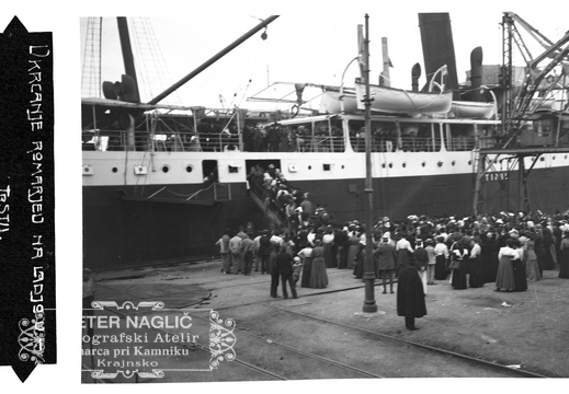 Trst - vkrcavanje na ladjo Tirol - Jeruzalem003