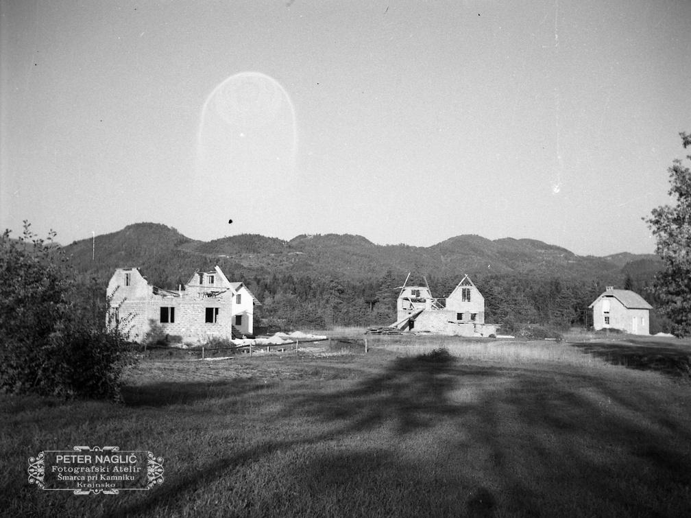 Nova naselbina na severu Šmarce leta 1940 - F 1940 1 22 004