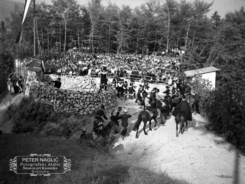 Miklova Zala v Tunjicah, igra na prostem leta 1937 - F 1937 2 33 011