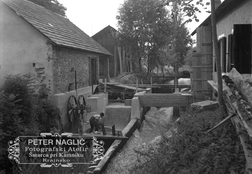 Gradbena dela ob nekdanji Jermanovi fužini leta 1938 - F 1938 2 37 016