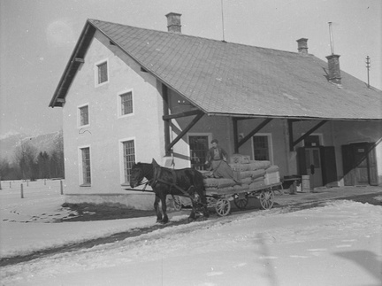 Prevoz ščetarskih izdelkov na železniško postajo leta 1932 - F 1932 5 6 008
