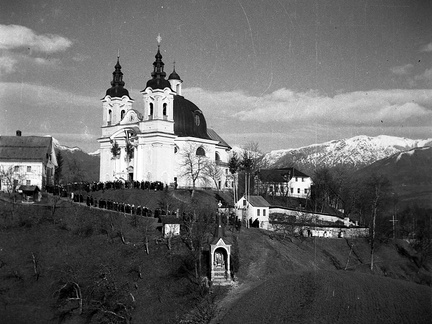 Cerkev sv. Ane v Tunjicah leta 1939 - F 1939 1 38 014