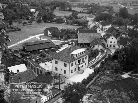 Knafličeva hiša leta 1939 - F 1939 1 9 005