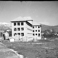 Gradnja šole v Kamniku leta 1940 - Naglic RA 55 30 3832