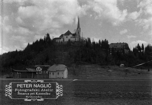 Pogled na Homški hrib z zahoda, leta 1930 - Naglic RA 660