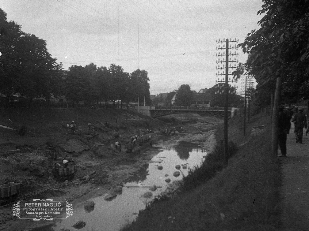 Regulacija struge Ljubljanice leta 1932 - F 1932 1 15 004