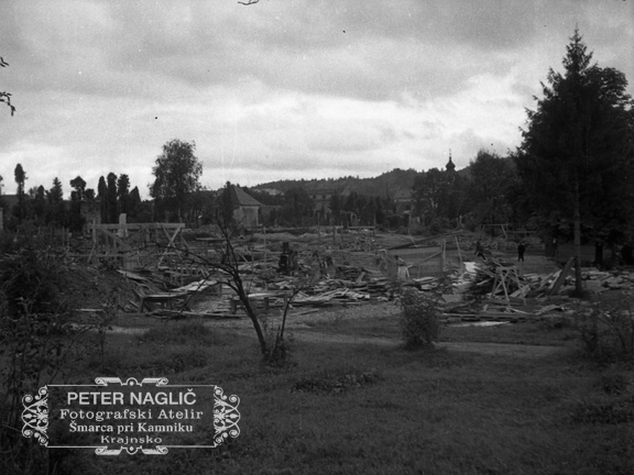 Priprave na gradnjo Baragovega semenišča leta 1938 - F 1938 1 36 011