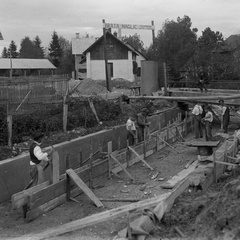 Betoniranje srednjega odcepilnega zidu za dotok vode - Naglic004