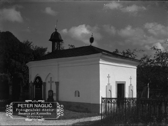 Kapelica Božjega groba na ljubljanskih Žalah - Naglic 1454