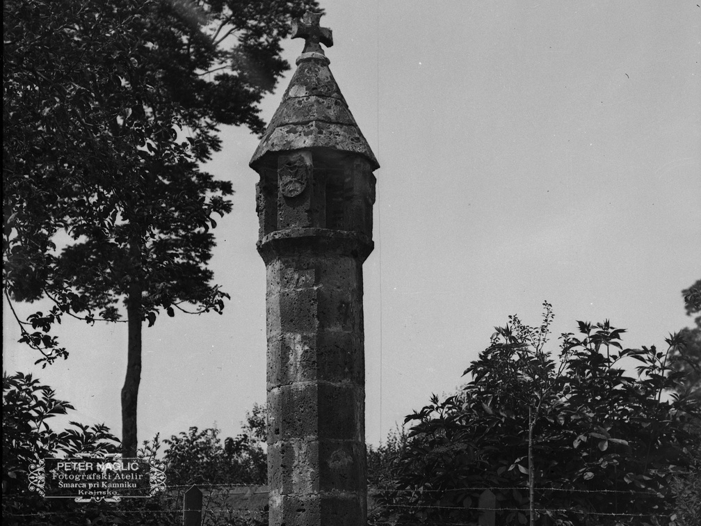 Kužno znamenje v Komendi - Naglic 1451