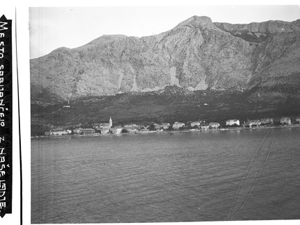 Pogled na mesto Sabijančelo z ladje na poti v Sveto deželo leta 1910- Jeruzalem009