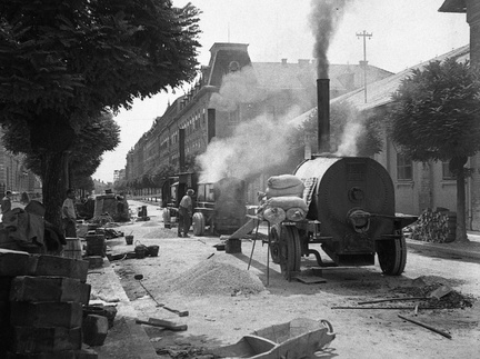 Asfaltiranje ljubljanskih ulic leta 1934 - F 1934 4 1 010