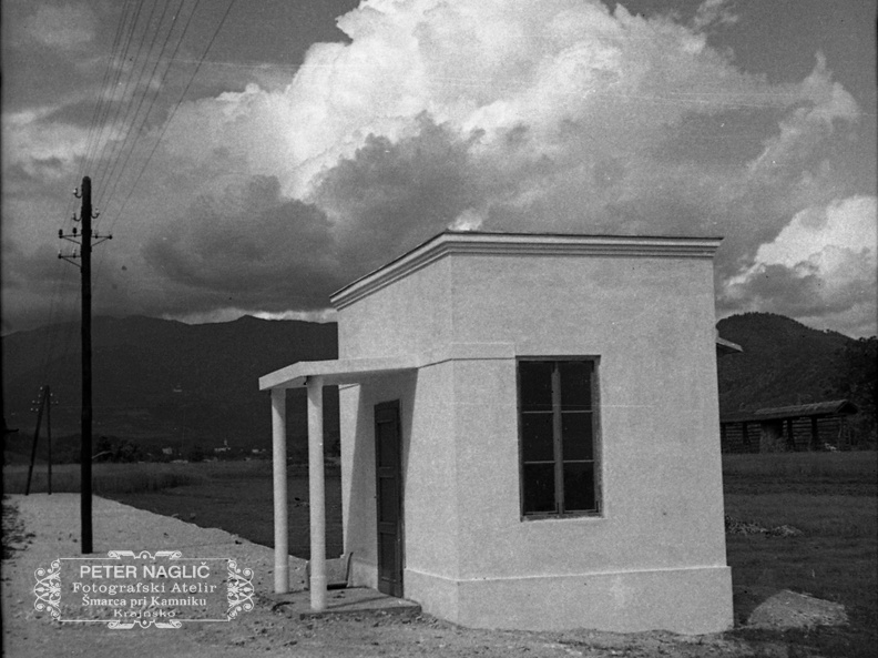 Železniška postaja v Šmarci leta 1933 - F 1933 2 7 014