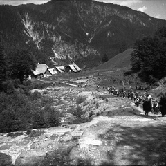 Veliko slovensko romanje na sv. Višarje v organizaciji Katoliške akcije leta 1933 - F 1933 1 8A 001