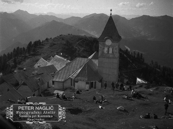 Veliko slovensko romanje na sv. Višarje v organizaciji Katoliške akcije leta 1933 - F 1933 1 8B 003