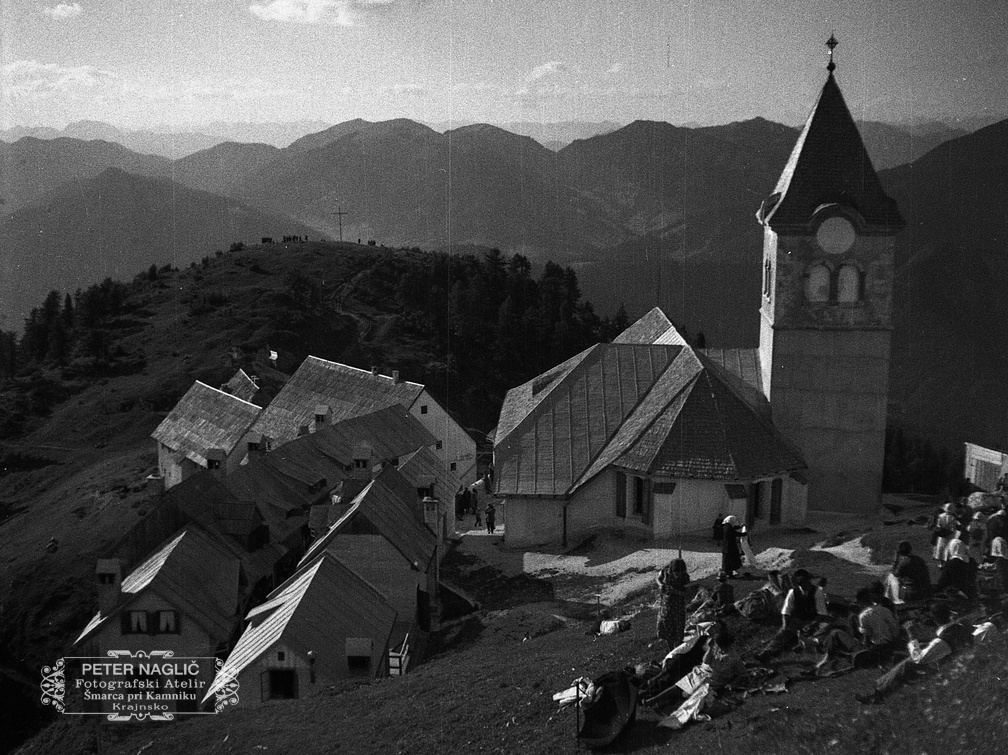 Veliko slovensko romanje na sv. Višarje v organizaciji Katoliške akcije leta 1933 - F 1933 1 8B 007