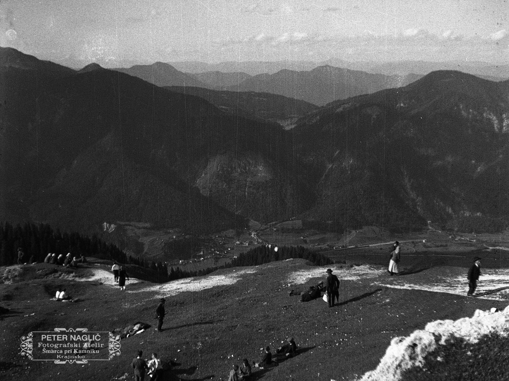 Veliko slovensko romanje na sv. Višarje v organizaciji Katoliške akcije leta 1933 - F 1933 1 8B 010