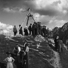 Veliko slovensko romanje na sv. Višarje v organizaciji Katoliške akcije leta 1933 - F 1933 1 8B 011