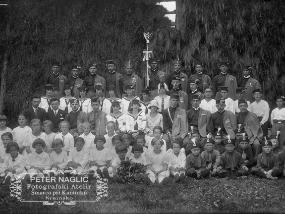 Skupni portret Homških Orlov - Naglic RA 273