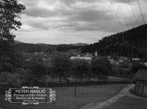 Litija, pogled od "direktorjeve vile" - F 1933 2 10 008