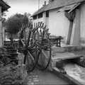 Gradnja velikega vodnega kolesa pri Nagličevih leta 1940 -F 1940 1 6 001