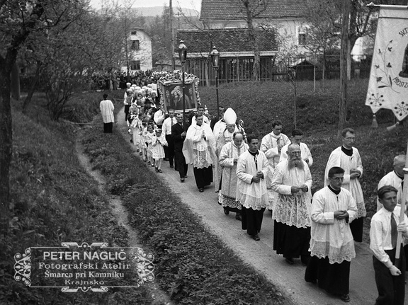 Procesija Marije pomagaj v Šentvidu pri Lukovici - F 1940 1 7 010