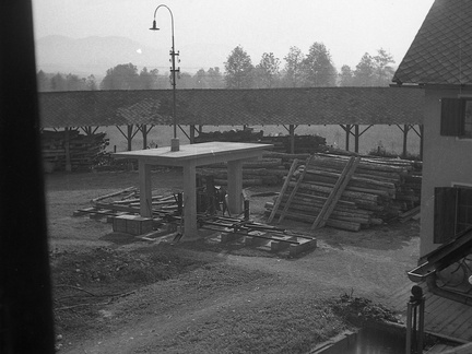 Bočni jarmenik za razrez hlodovine v Nagličevi tovarni leta 1940 - F 1940 1 8 002