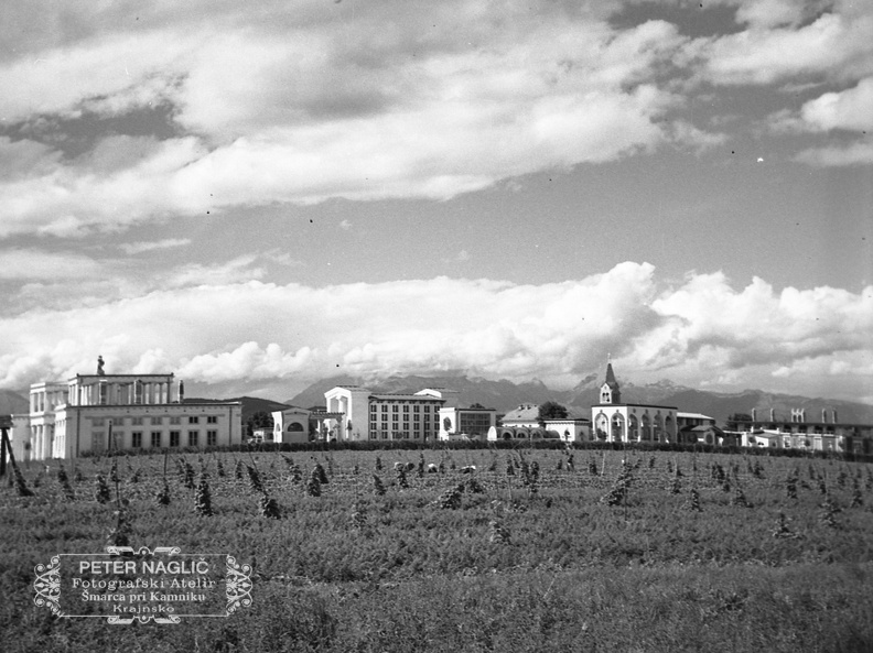 Pokopališče Žale na dan odprtja leta 1940 - F 1940 1 9 006