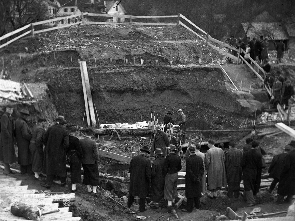 Ogled najdišča okostja mamuta - F 1938 1 1 013