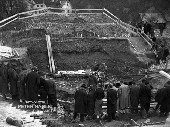 Ogled najdišča okostja mamuta - F 1938 1 1 013