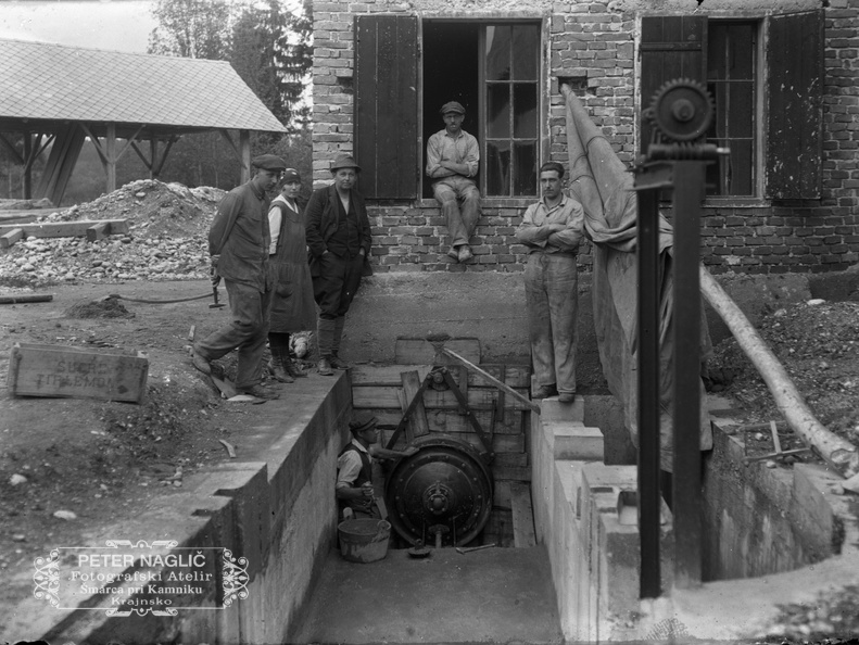 Montiranje turbine maja 1927 - Naglic015