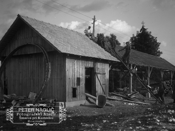 Odkrivanje šupe ob prestavljanju, 1928 - Naglic022