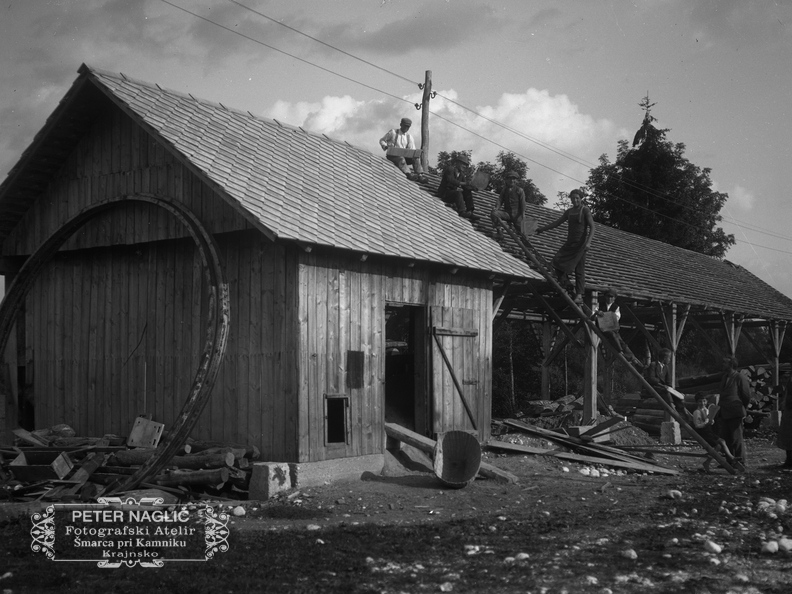 Odkrivanje šupe ob prestavljanju, 1928 - Naglic022