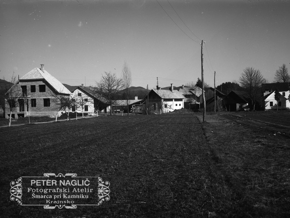 Panorama 1 Tovarna, Špurčova fužina, Karolova hiša, zima 1929 - Naglic071
