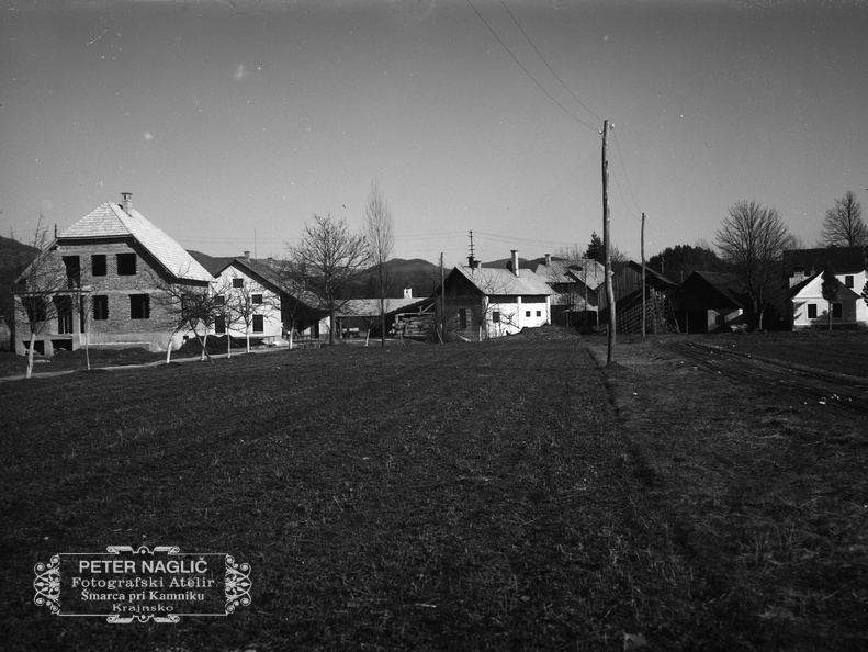 Panorama 1 Tovarna, Špurčova fužina, Karolova hiša, zima 1929 - Naglic071