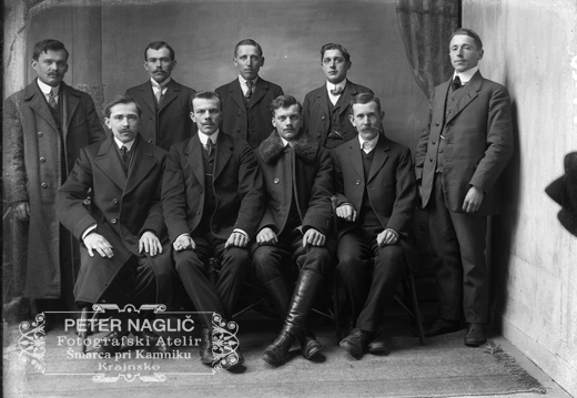 Peter Naglič v skupini potrjenih 1914 - Naglic1128