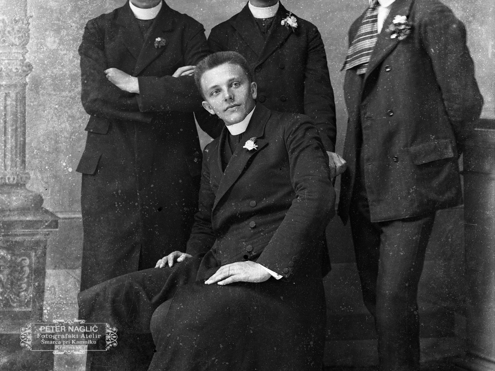 Karel Naglič, Anton Urh, Albin Peterlin, Matija Jager - Naglic1110