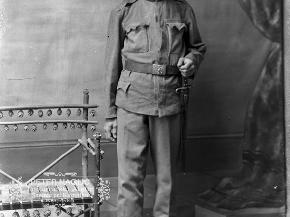 Peter Naglič kot vojak - Naglic1118